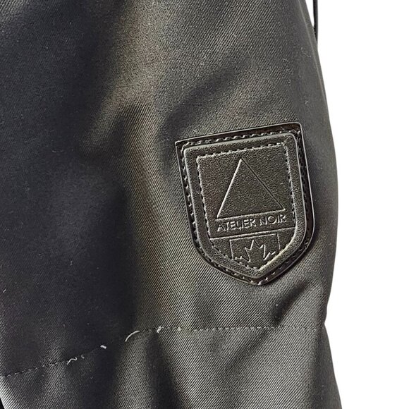 Atelier Noir Womens Sydney Jacket, Down, Feather, Black, Parka, Size Small - Picture 10 of 11